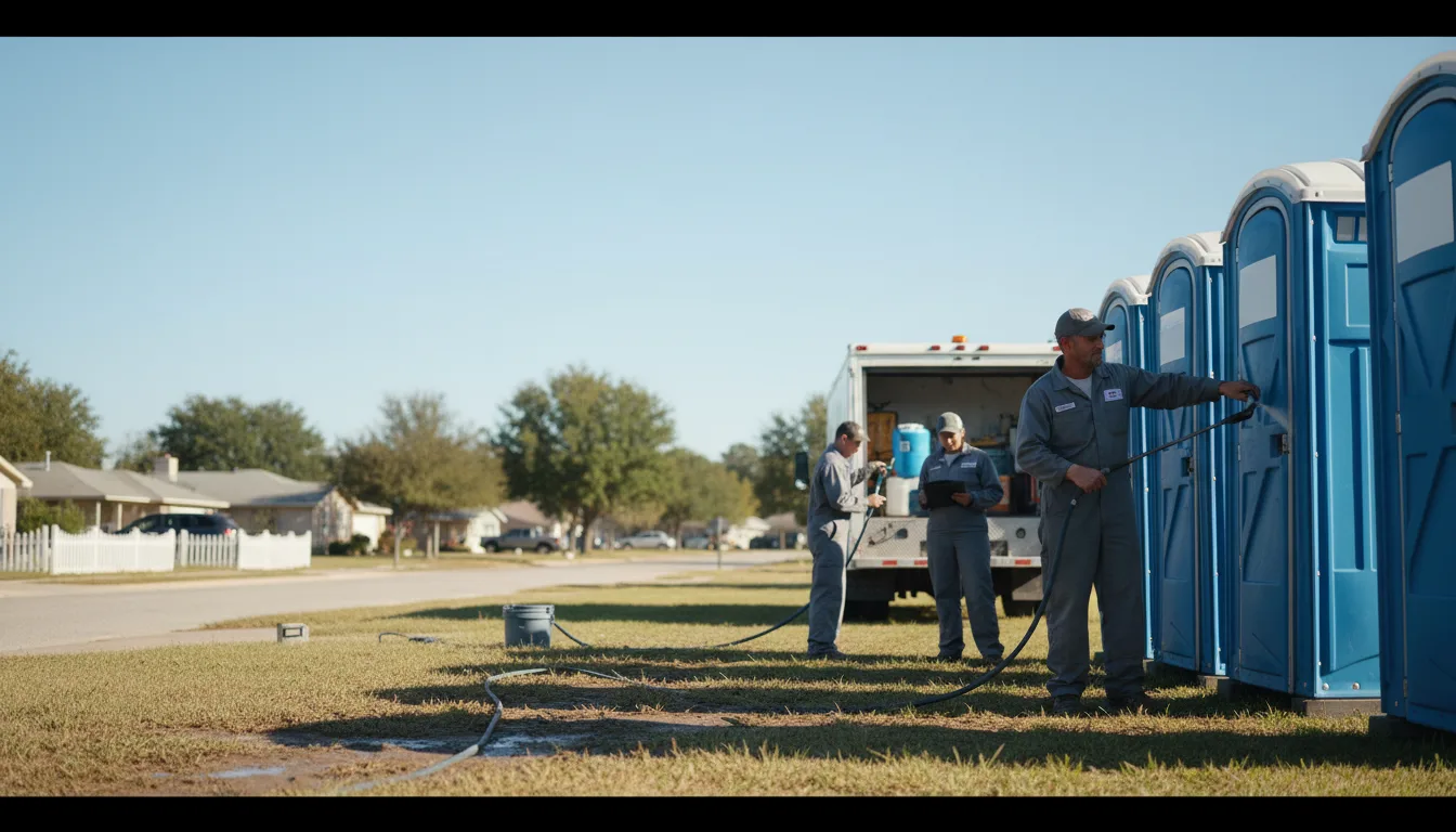 Long-Term Portable Toilet Rental in Kyle, TX near me